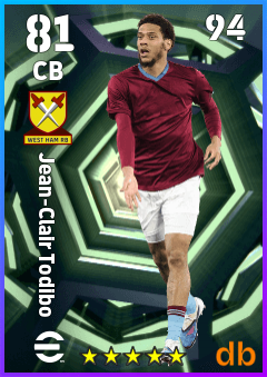 Jean-Clair Todibo — CB, OVR 81, MAX 94
