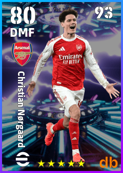 Christian Nørgaard — DMF, OVR 80, MAX 93