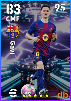 Gavi — CMF, OVR 83, MAX 95