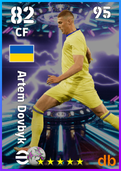 Artem Dovbyk eFootball player card