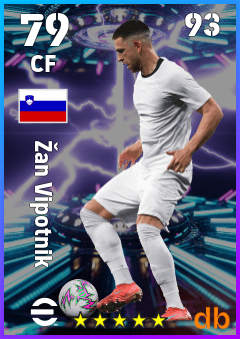 Žan Vipotnik eFootball player card