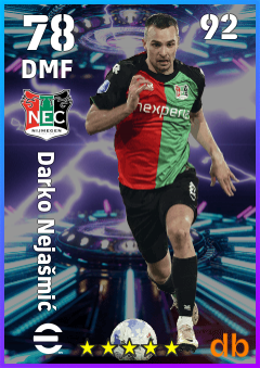Darko Nejašmić — DMF, OVR 78, MAX 92