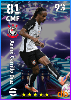 André Carrillo Díaz — CMF, OVR 81, MAX 93