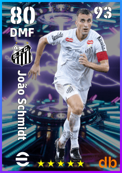 João Schmidt — DMF, OVR 80, MAX 93