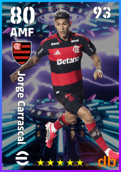 Jorge Carrascal — AMF, OVR 80, MAX 93