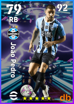 João Pedro — RB, OVR 79, MAX 92