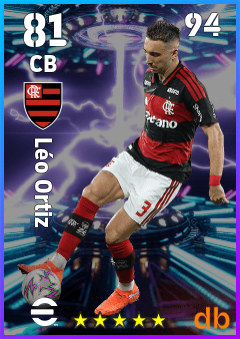 Léo Ortiz — CB, OVR 81, MAX 94