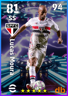 Lucas Moura — SS, OVR 81, MAX 94