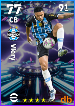 Viery — CB, OVR 77, MAX 91