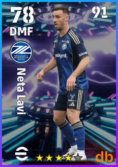 Neta Lavi — DMF, OVR 78, MAX 91