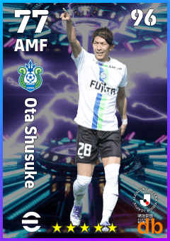 Ota Shusuke — AMF, OVR 77, MAX 96