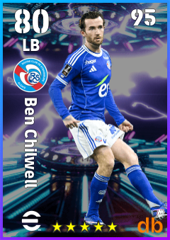 Ben Chilwell — LB, OVR 80, MAX 95