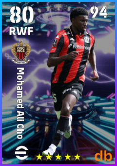 Mohamed Ali Cho — RWF, OVR 80, MAX 94