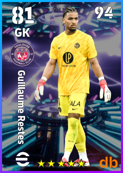 Guillaume Restes — GK, OVR 81, MAX 94