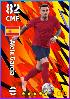 Aleix García — CMF, OVR 82, MAX 82