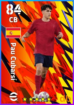 Pau Cubarsí — CB, OVR 84, MAX 84