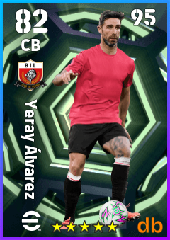 Yeray Álvarez — CB, OVR 82, MAX 95