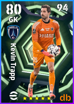 Kevin Trapp — GK, OVR 80, MAX 94