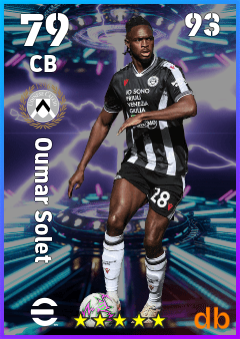 Oumar Solet — CB, OVR 79, MAX 93