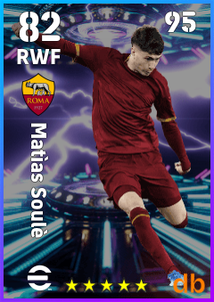 Matìas Soulè — RWF, OVR 82, MAX 95