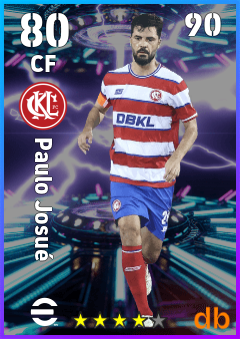 Paulo Josué — CF, OVR 80, MAX 90