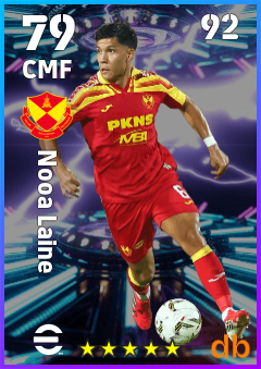 Nooa Laine — CMF, OVR 79, MAX 92