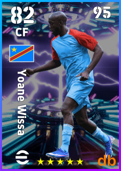 Yoane Wissa — CF, OVR 82, MAX 95