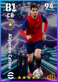 Alejandro Catena — CB, OVR 81, MAX 94