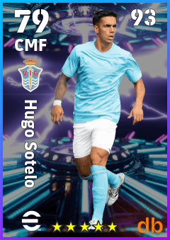Hugo Sotelo — CMF, OVR 79, MAX 93