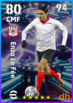 Enzo Le Fée — CMF, OVR 80, MAX 94