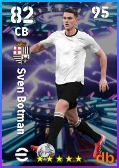 Sven Botman — CB, OVR 82, MAX 95