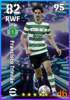 Francisco Trincão — RWF, OVR 82, MAX 95