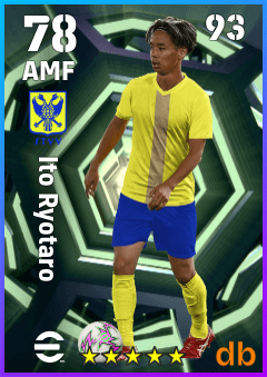 Ito Ryotaro — AMF, OVR 78, MAX 93