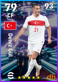 Deniz Gül — CF, OVR 79, MAX 93
