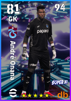 André Onana — GK, OVR 81, MAX 94
