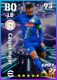 Casper Højer — LB, OVR 80, MAX 93