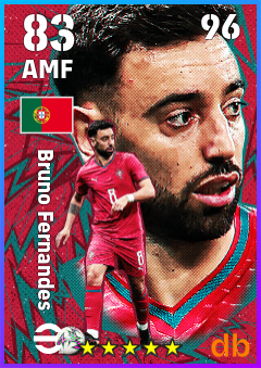 Bruno Fernandes eFootball player card