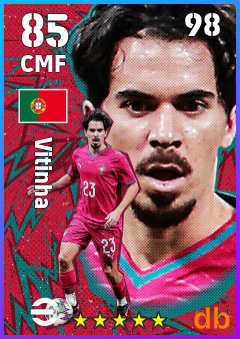 Vitinha — CMF, OVR 85, MAX 98