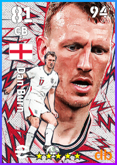 Dan Burn — CB, OVR 81, MAX 94