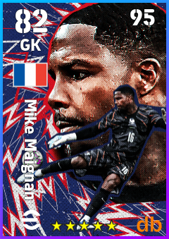 Mike Maignan — GK, OVR 82, MAX 95