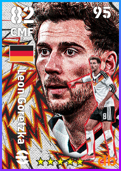 Leon Goretzka — CMF, OVR 82, MAX 95
