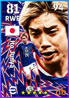 Ito Junya eFootball player card