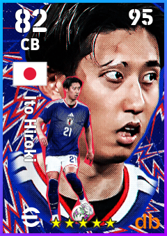 Ito Hiroki — CB, OVR 82, MAX 95