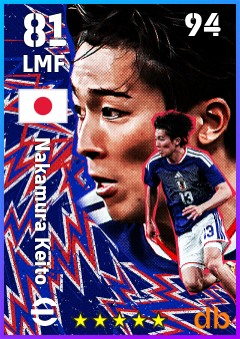 Nakamura Keito — LMF, OVR 81, MAX 94
