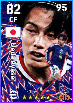 Ueda Ayase — CF, OVR 82, MAX 95