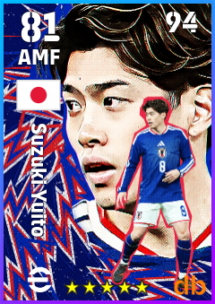 Suzuki Yuito — AMF, OVR 81, MAX 94