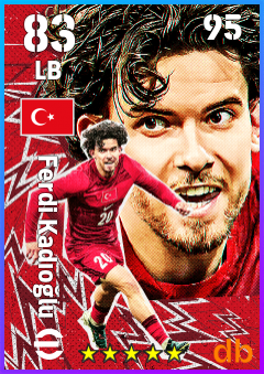Ferdi Kadıoğlu — LB, OVR 83, MAX 95