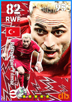 Barış Alper Yılmaz — RWF, OVR 82, MAX 95