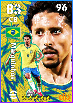 Marquinhos — CB, OVR 83, MAX 96