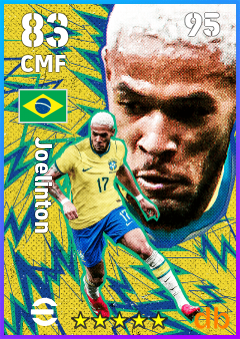 Joelinton — CMF, OVR 83, MAX 95